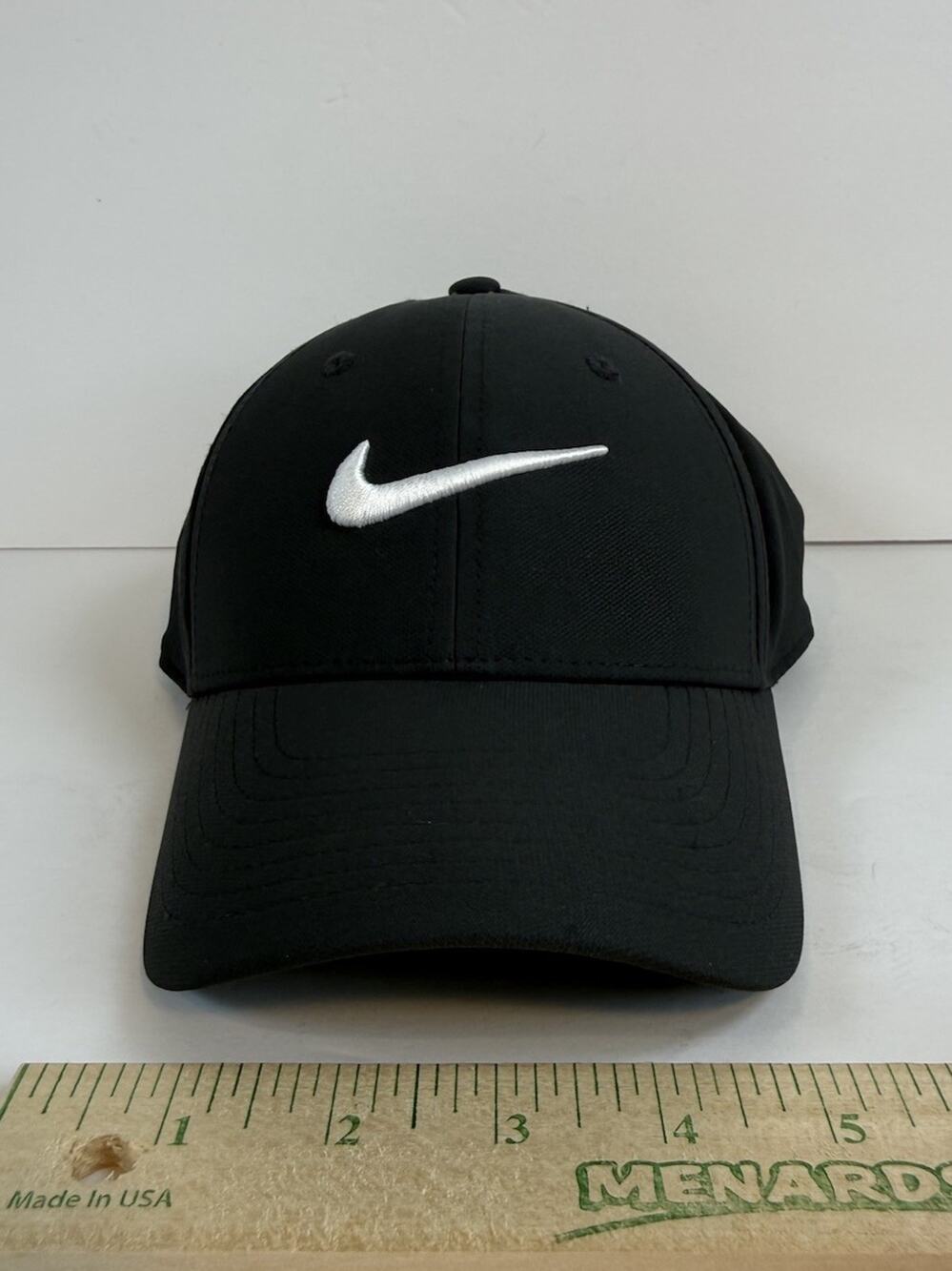 Nike Dri-FIT Club Cap Hat Black S/M Adjustable Strap Athletic Unisex
